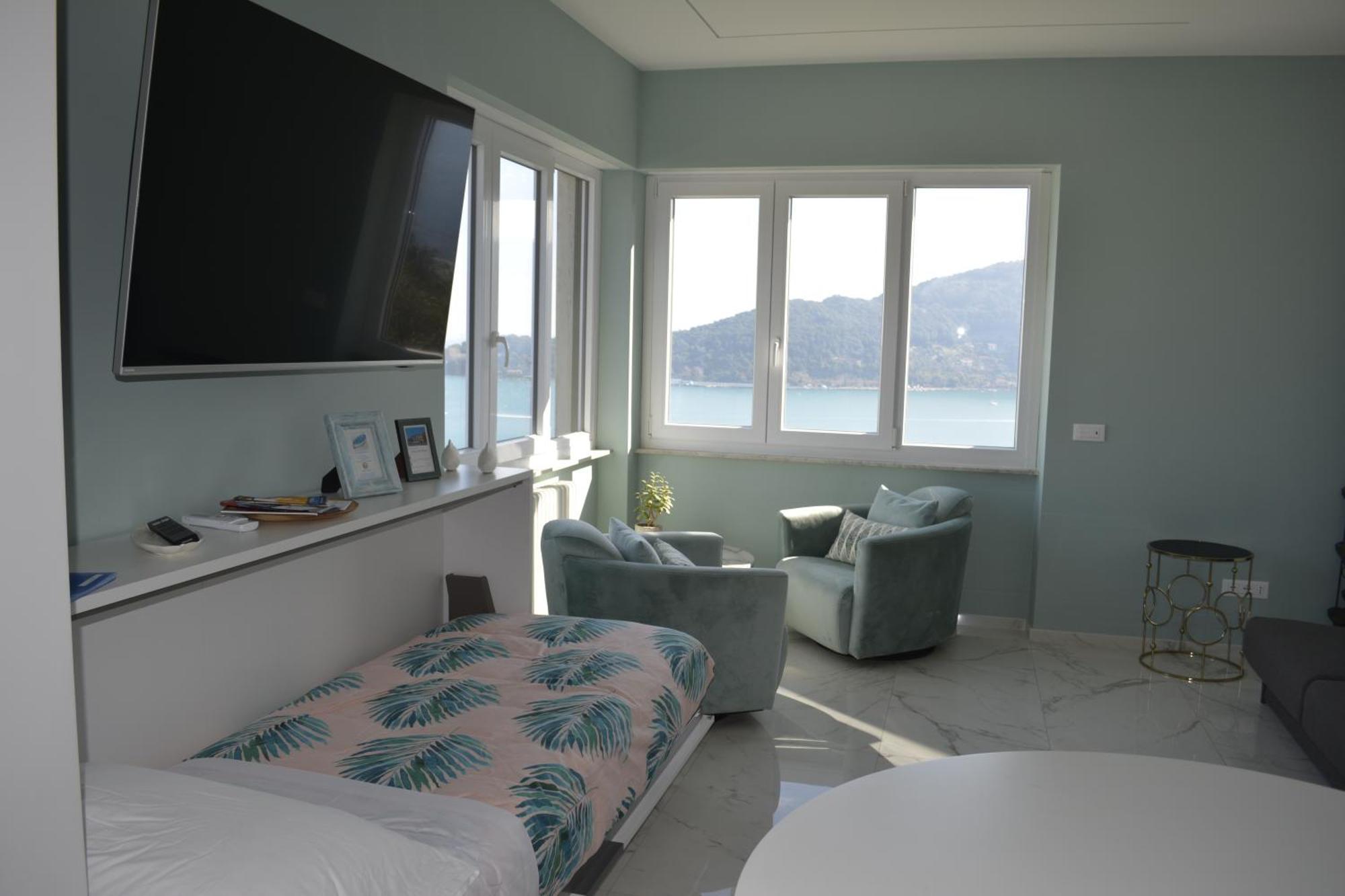 Casemaggi Attico Sul Mare, Penthouse On The Sea ปอร์โตเวเนเร ภายนอก รูปภาพ