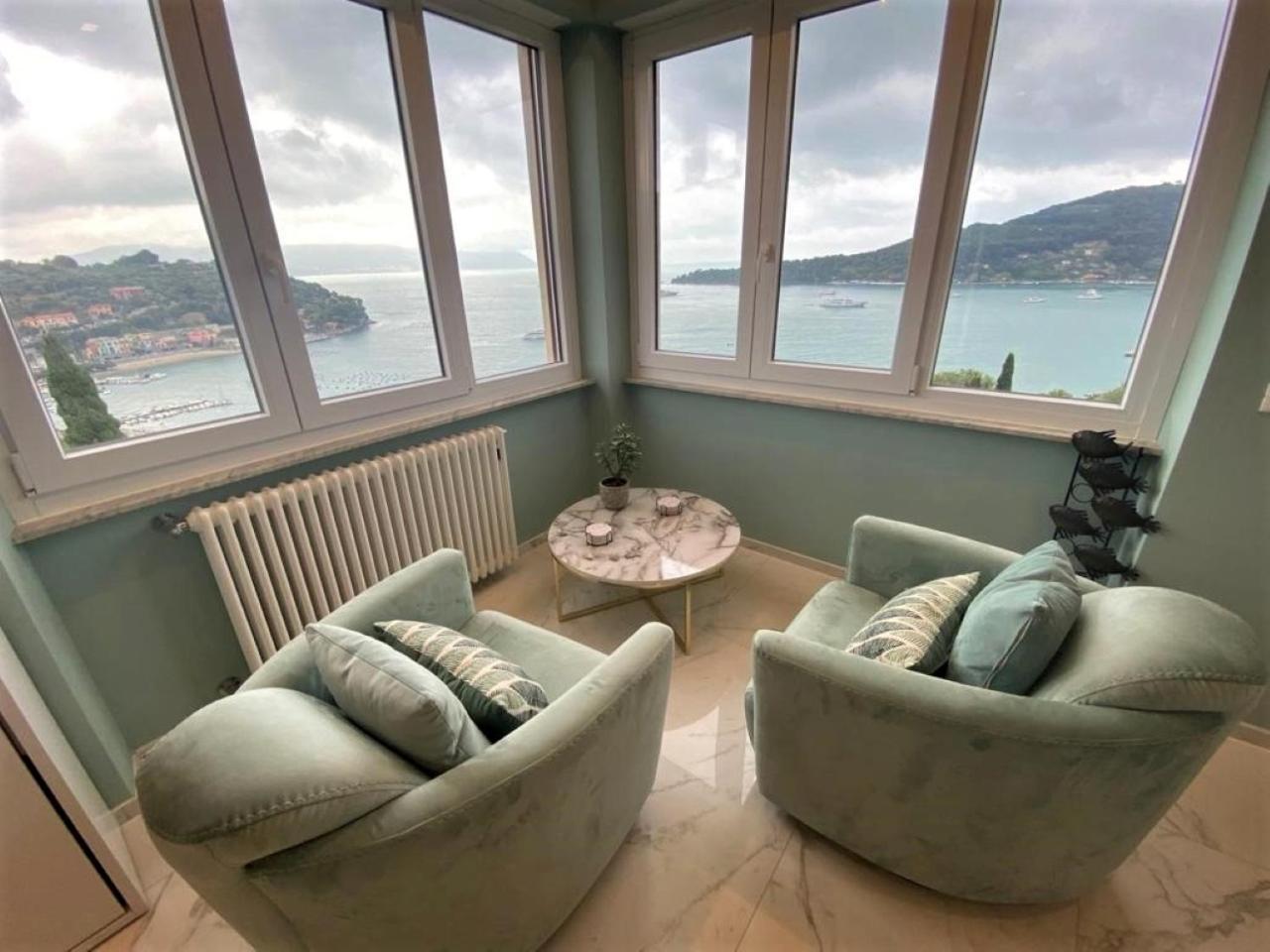 Casemaggi Attico Sul Mare, Penthouse On The Sea ปอร์โตเวเนเร ภายนอก รูปภาพ